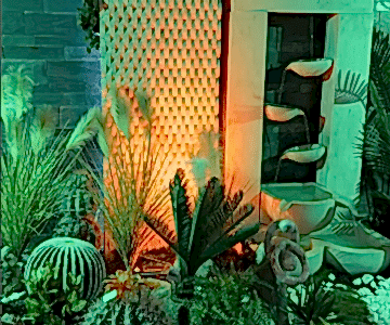 Doğal Taş Traverten Şelale ve Dekoratif Objeler