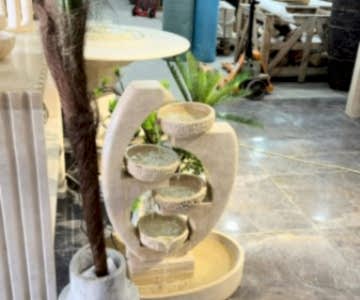 Doğal Taş Vazo ve Saksılar