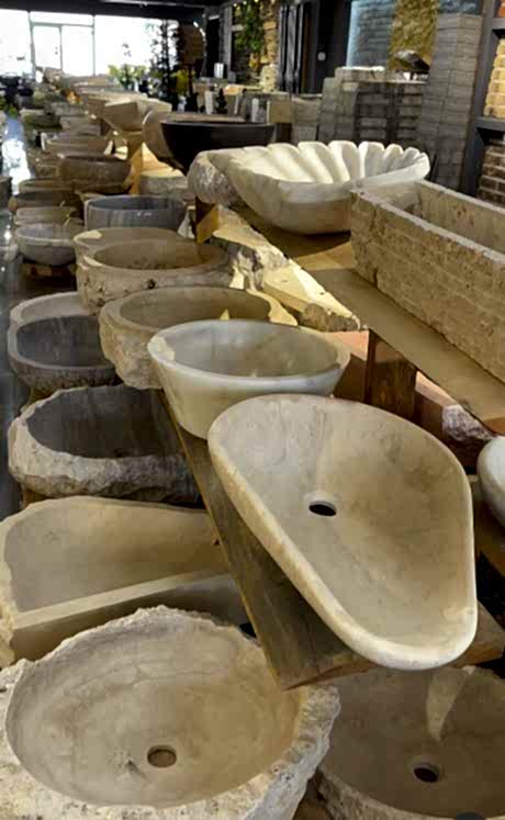 Doğal Taş Lavabo Modelleri