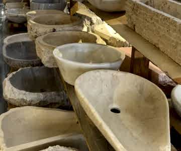 Doğal Taş Lavabo Modelleri